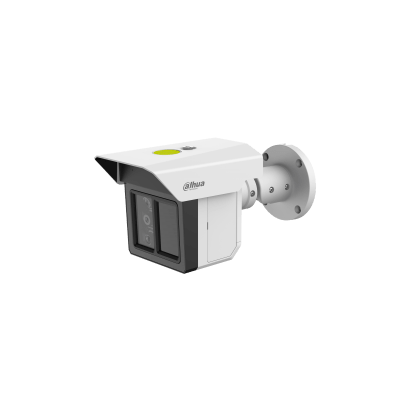 Dahua DH-IPC-MFW5241T2P-E3-ASE-0360/1200/2500B Cámara triple bullet IP 3×2MP WizMind Triple-Sight para perímetro.