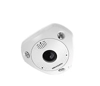 Hikvision Fisheye IP 6MP 360° IP66 IK10 WDR POE Audio/Alar IR 15mt