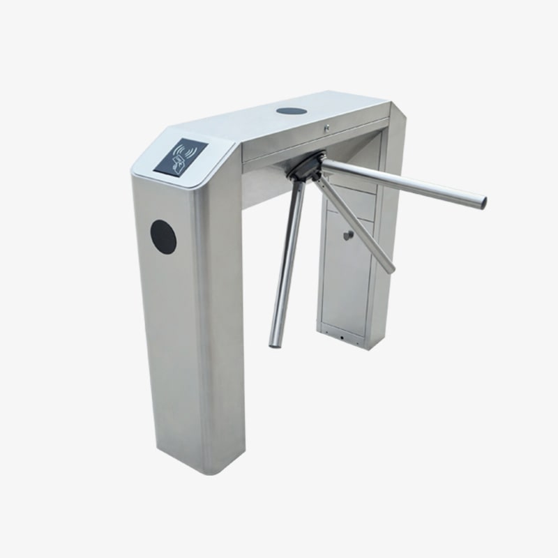 [TS2022Pro] Zkteco Torniquete simple abatible linea PRO lector RFID incluye 2 FR1500 y 1 INBIO260 instalados