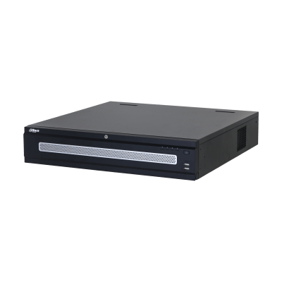 Dahua DHI-NVR608H-64-XI Grabador de vídeo en red WizMind de 64 canales, 2U y 8 discos duros