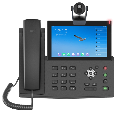 [X7A+CM60] Fanvil X7A+CM60 Teléfono empresarial Pantalla táctil 7'' 20 líneas SIP Teclas 112DSS Soporte Opus Bluetooth integrado Wi-Fi integrado (2.4G / 5G)