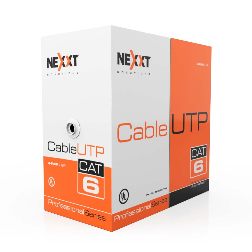 Nexxt Cable UTP Cat6 305m Rojo