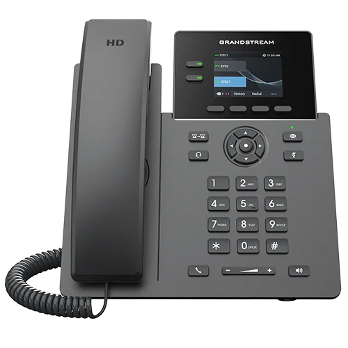 Grandstream GRP2610P Teléfono IP Profesional 2 Líneas 4 Cuentas SIP PoE