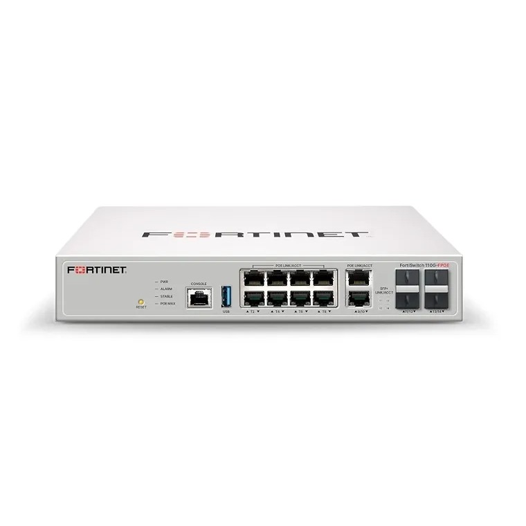 [FS-110G-FPOE] Fortinet FS-110G-FPOE Switch FortiSwitch 110G-FPOE administrable PoE++