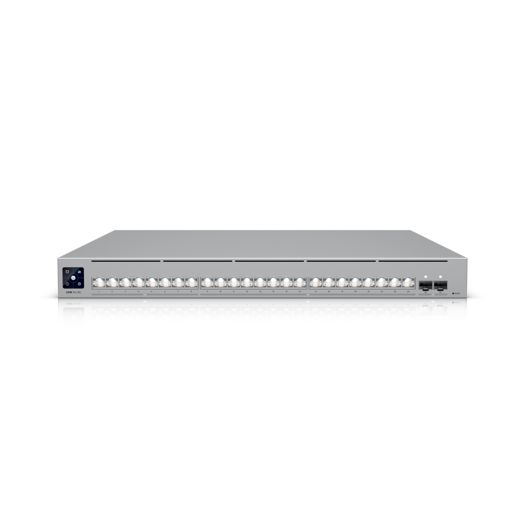 Ubiquiti USW-Pro-XG-24 Switch UniFi Pro XG de 24 Puertos Multigigabit y 2 SFP28 25G