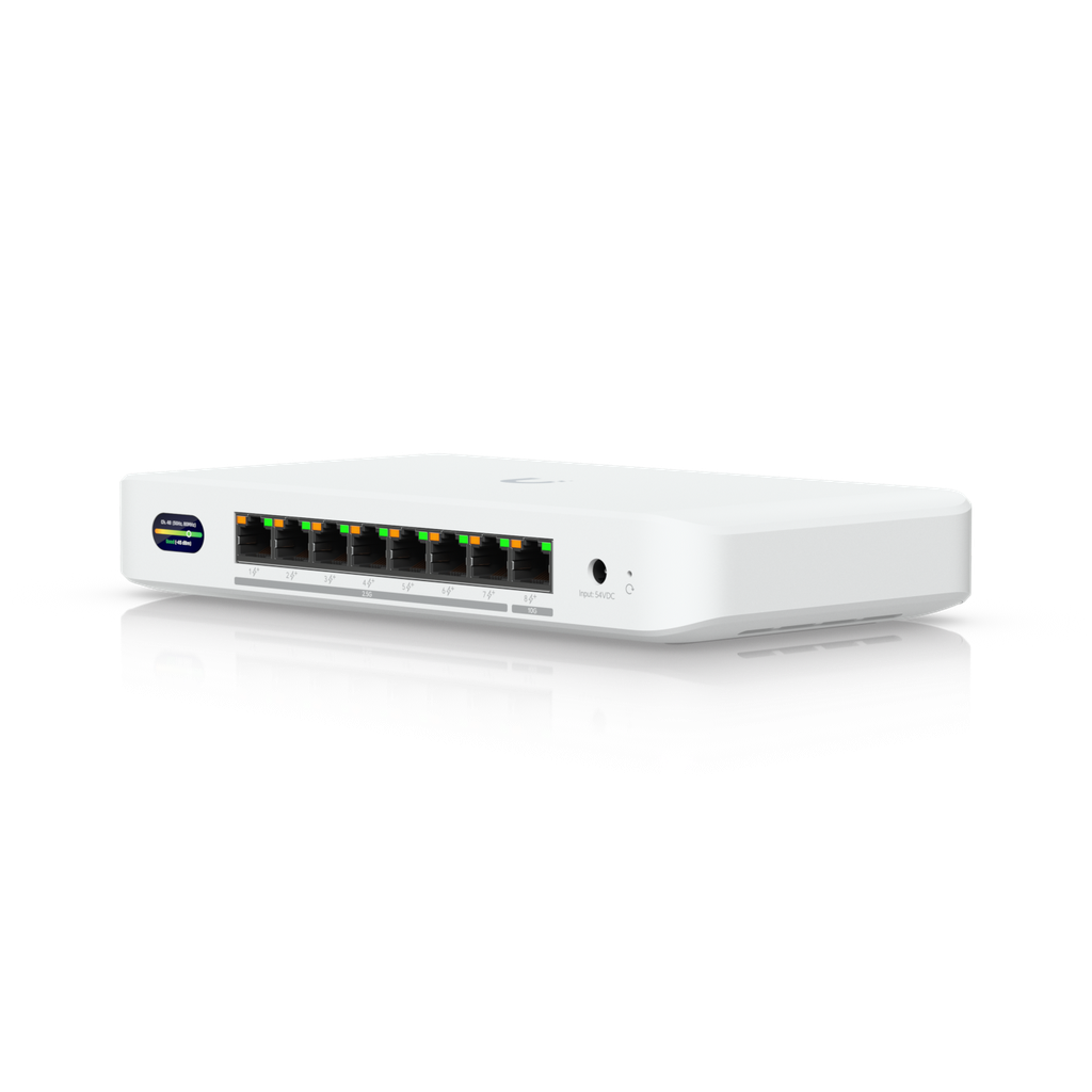 Ubiquiti UDB-Switch Bridge inalámbrico WiFi 7 con switch de 8 puertos