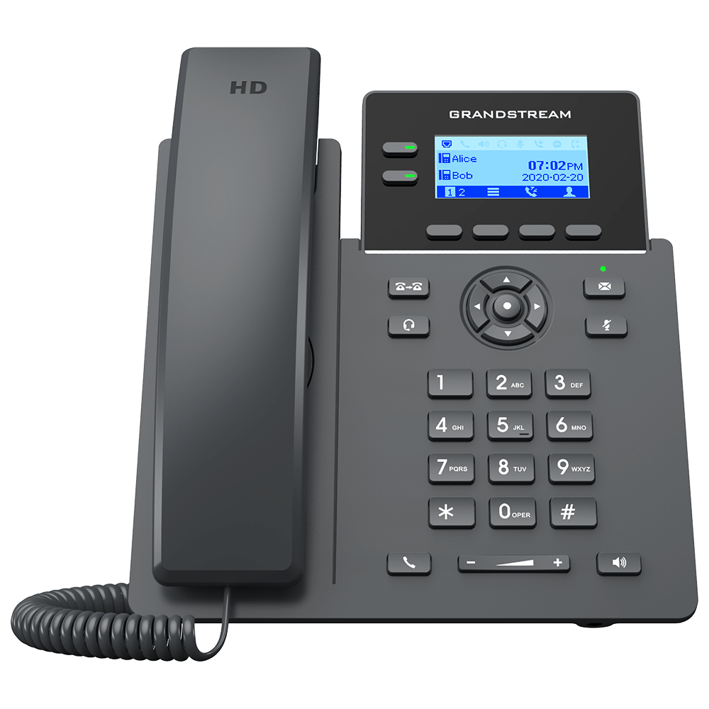Grandstream GRP2602P Teléfono IP 4 Líneas 2 Cuentas SIP PoE