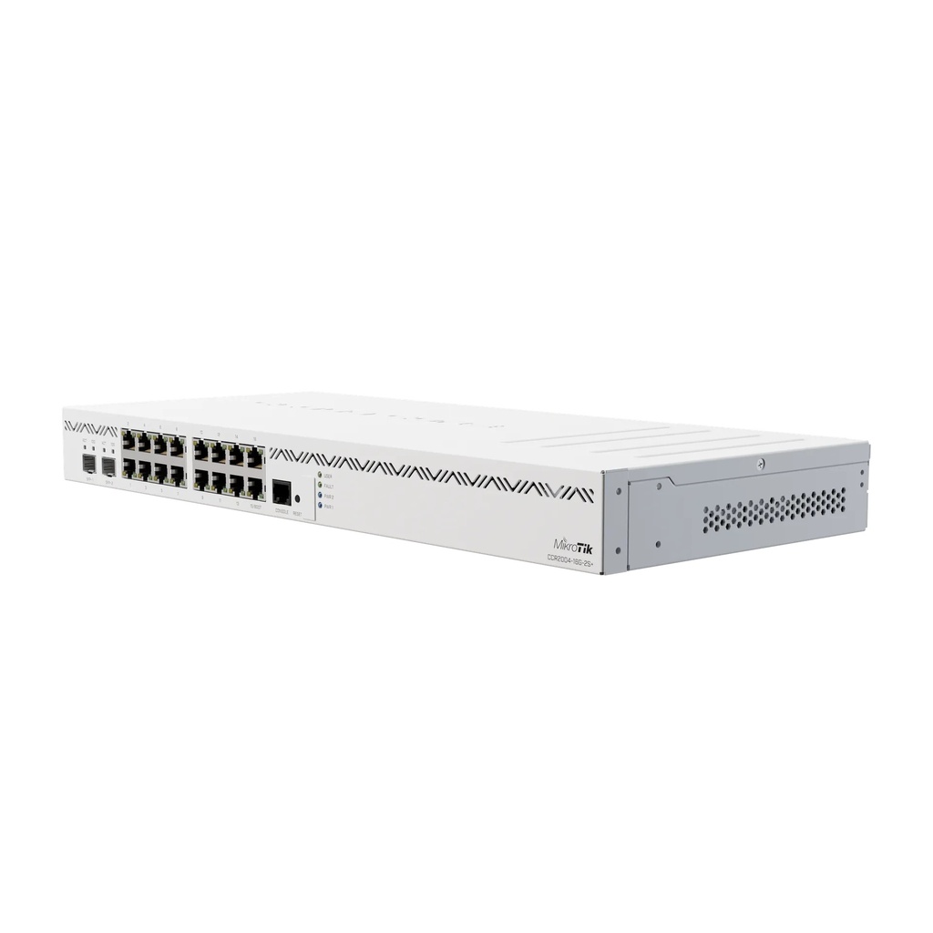 [CCR2004-16G-2S+] MikroTik CCR2004-16G-2S+ Cloud Core Router 16 Gigabit + 2 SFP+ 10G