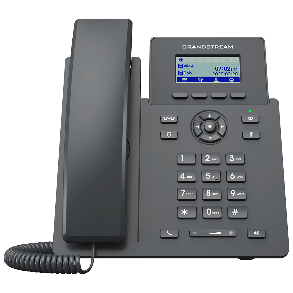 [GRP2601P] Grandstream GRP2601P Teléfono IP 2 Líneas 2 Cuentas SIP PoE