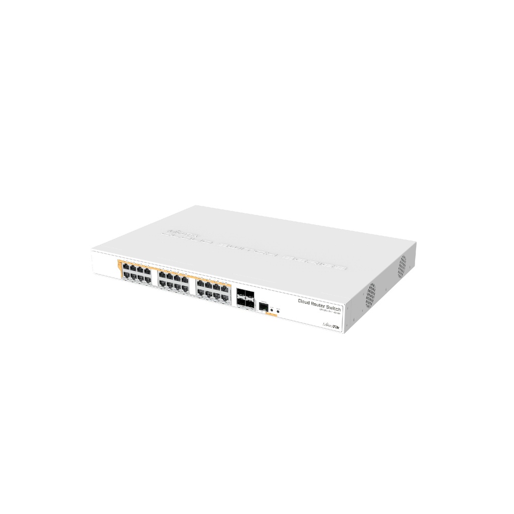 [CRS328-24P-4S+RM] MikroTik CRS328-24P-4S+RM Switch 24 puertos Gigabit PoE+ + 4 SFP+ 10G