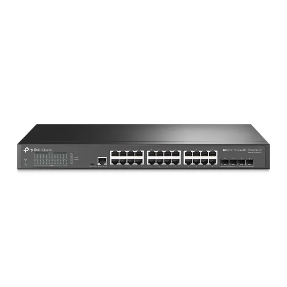 [TL-SG3428] TP-Link TL-SG3428 Switch JetStream administrable 24 puertos Gigabit con SFP