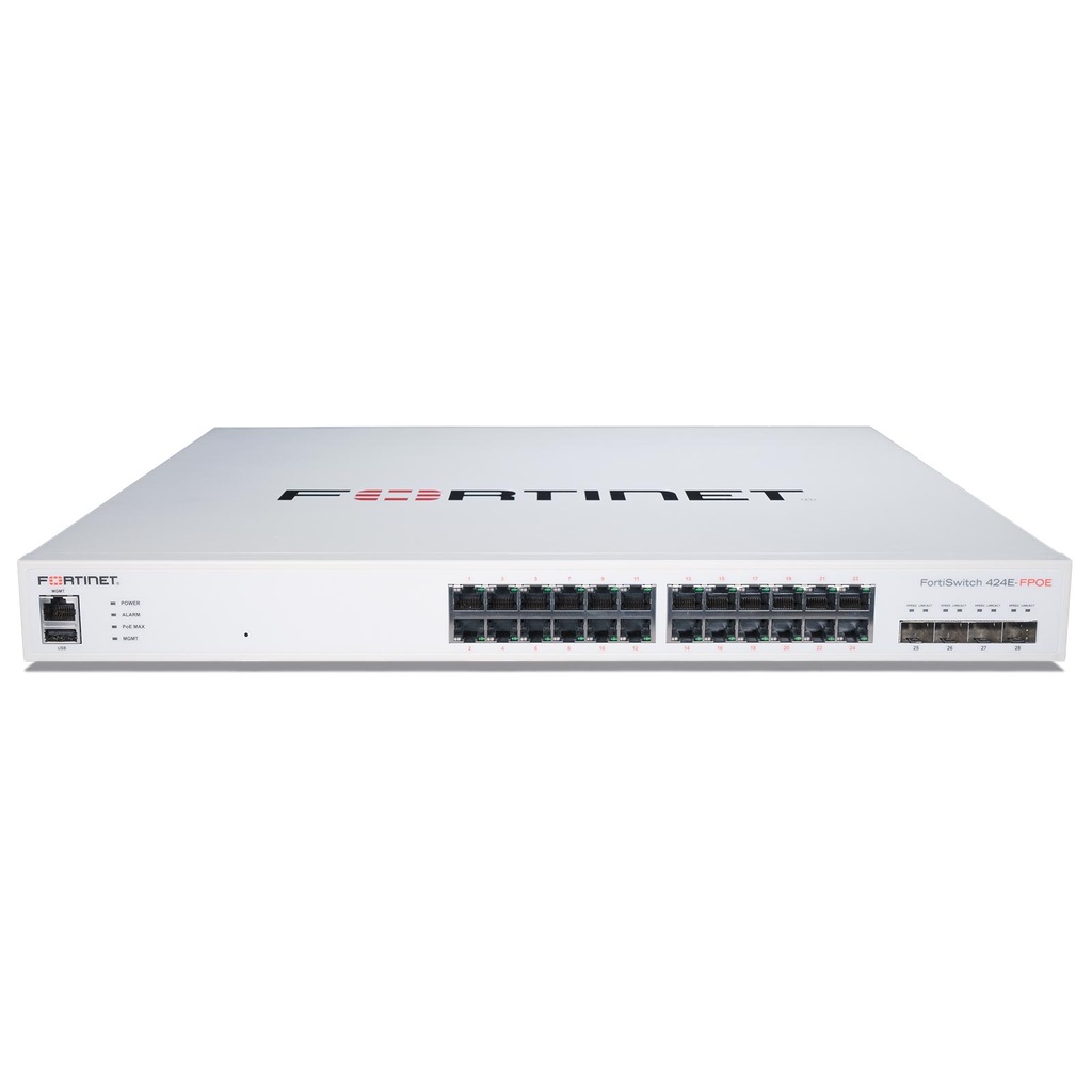 Fortinet FS-424E-FPOE Switch FortiSwitch 424E-FPOE administrable PoE+