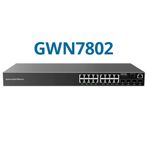 Grandstream GWN7802 Switch Administrable Layer 2+ 16 Puertos Gigabit + 4 SFP