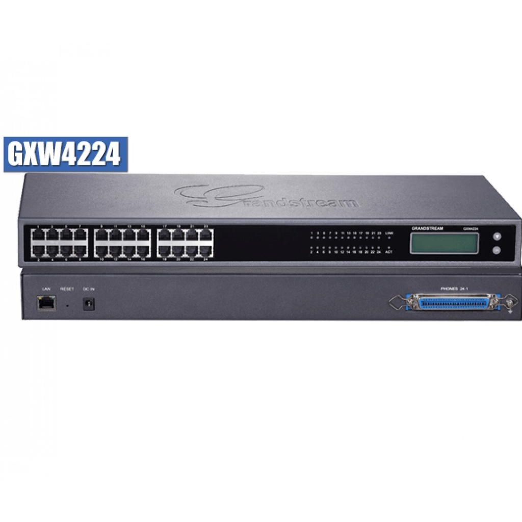 Grandstream GXW4224 Gateway VoIP 24 Puertos FXS Gigabit SIP