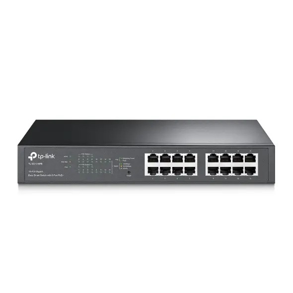 [TL-SG1016PE] TP-Link TL-SG1016PE Switch Gigabit Easy Smart 16 puertos PoE+