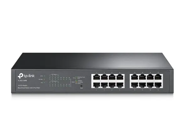 [TL-SG1016PE] TP-Link TL-SG1016PE Switch Gigabit Easy Smart 16 puertos PoE+