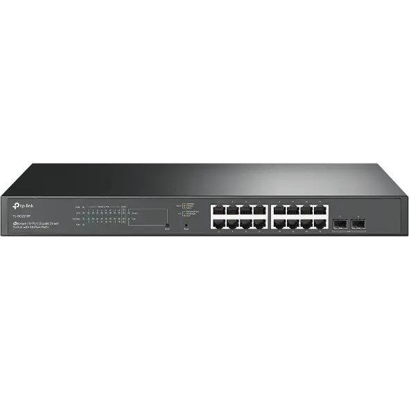 TP-Link SG2218P Switch Omada JetStream 16 puertos Gigabit PoE+ con 2 SFP