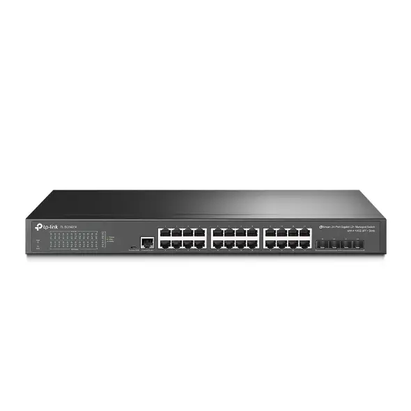 [TL-SG3428X] TP-Link TL-SG3428X Switch JetStream administrable 24 puertos Gigabit con uplinks 10G
