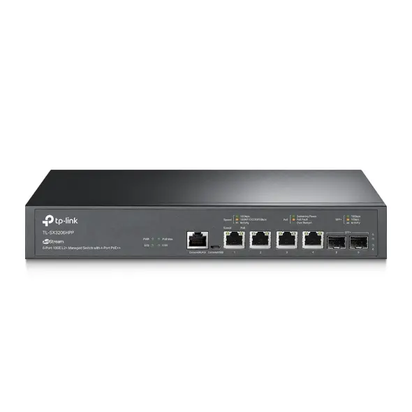 TP-Link TL-SX3206HPP Switch Omada multigigabit 2.5G PoE++ con uplinks 10G