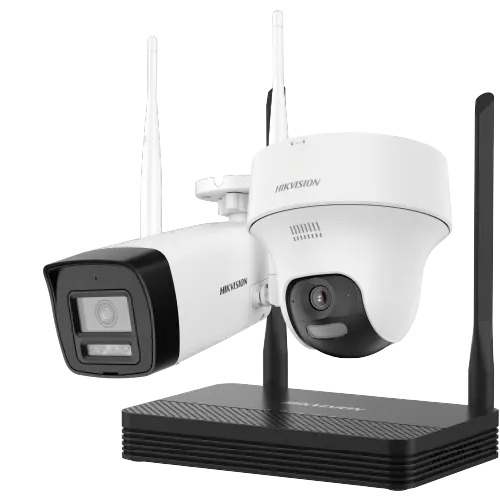 [NKS424W02H] Hikvision NKS424W02H Kit CCTV WiFi con NVR y cámaras