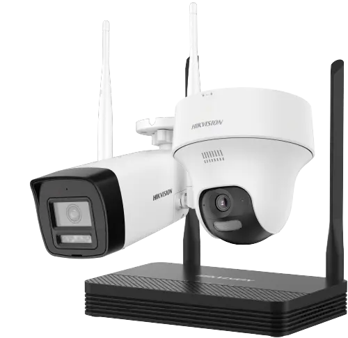 [NKS424W02H] Hikvision NKS424W02H Kit CCTV WiFi con NVR y cámaras