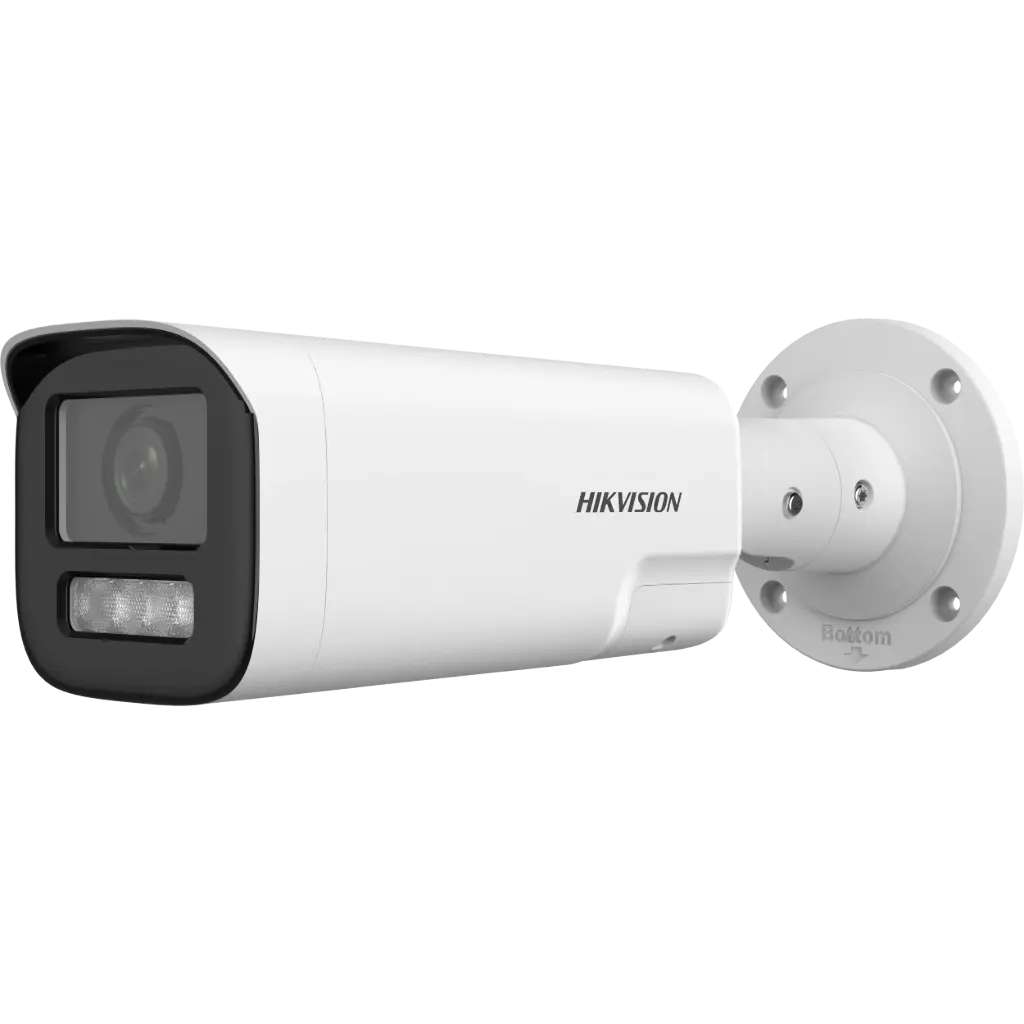Hikvision DS-2CD1623G2-LIZU/SL Cámara IP bullet 2MP varifocal con audio y luz blanca