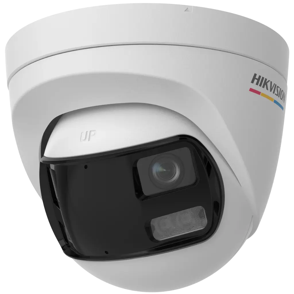 [DS-2CE72KF3TP-DLS] Hikvision DS-2CE72KF3TP-DLS Cámara domo TurboHD 3K ColorVu con luz blanca