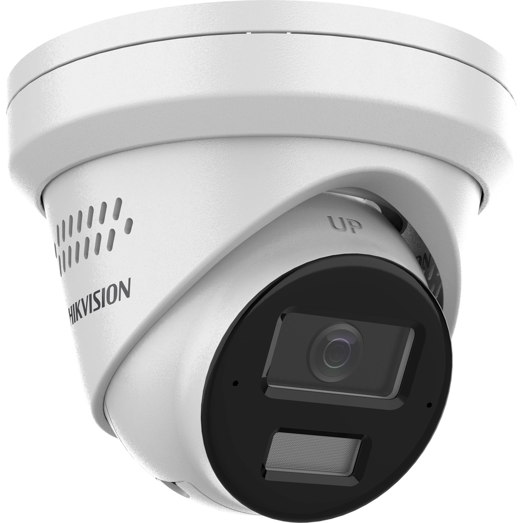 [DS-2CD2383G2-LI2U/SRB] Hikvision DS-2CD2383G2-LI2U/SRB Cámara IP domo 8MP AcuSense con audio y luz híbrida