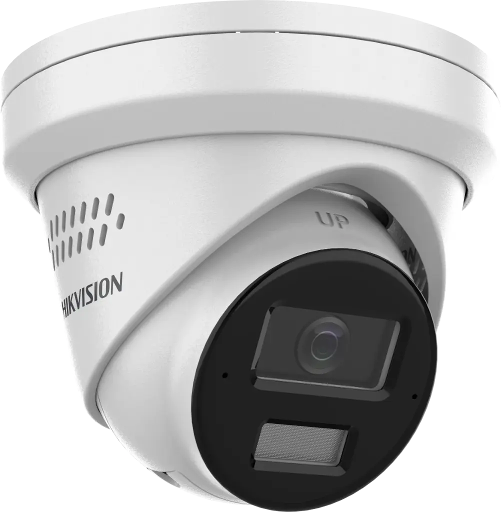 Hikvision DS-2CD2383G2-LI2U/SRB Cámara IP domo 8MP AcuSense con audio y luz híbrida