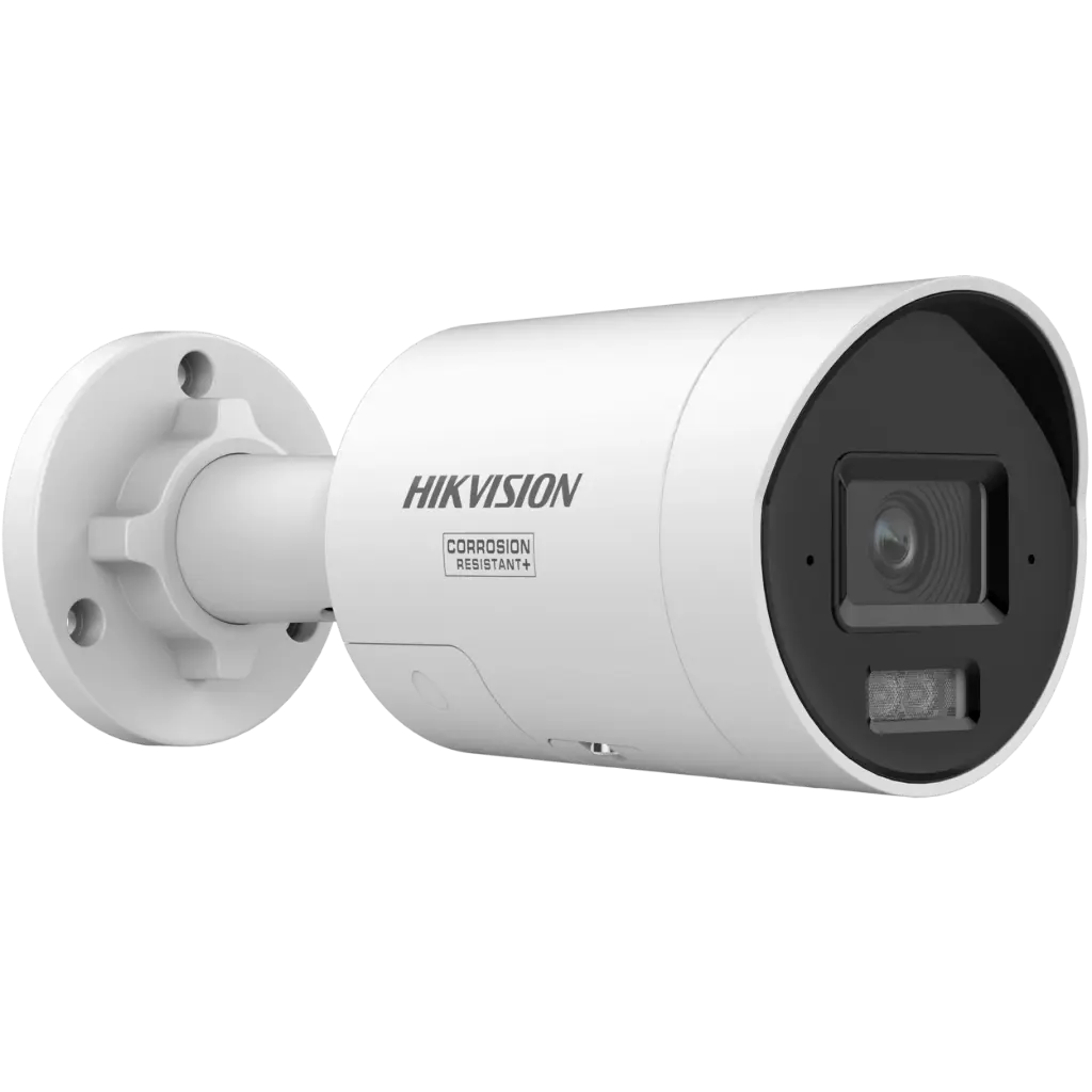 [DS-2CD2087G3-LI2UY/SRB] Hikvision DS-2CD2087G3-LI2UY/SRB Cámara IP bullet 8MP AcuSense con audio y luz híbrida