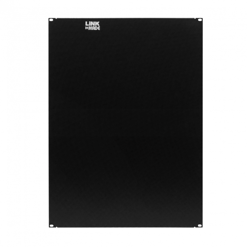 LINKMADE 15U 667mm Tapa Cubre Espacio Rack 19 Pulgadas Fierro Negro