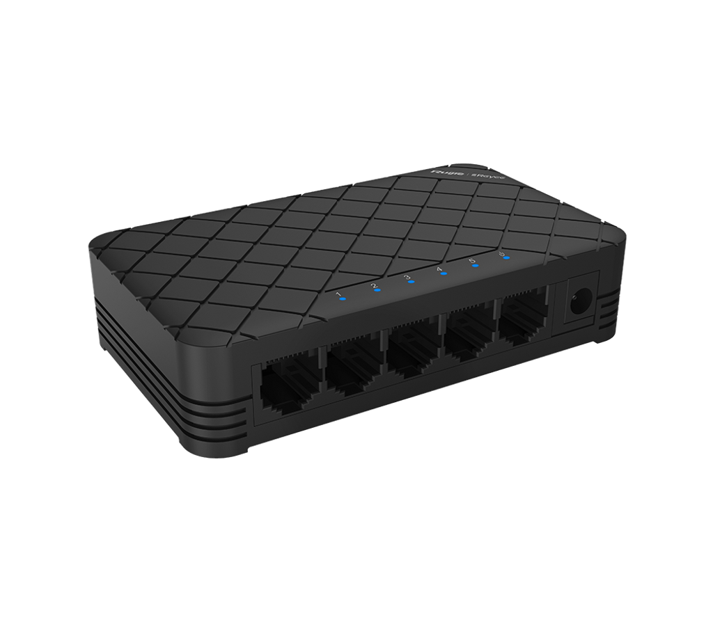 Reyee RG-ES05 Switch de escritorio plastico no admin 5 Puertos 10/100Mbps