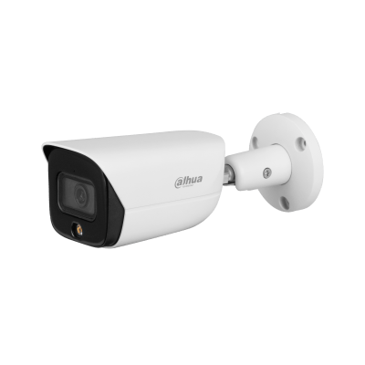 [DH-IPC-HFW3549EN-AS-LED-0280B] Dahua DH-IPC-HFW3549EN-AS-LED-0280B Cámara IP WizSense Tipo bala LED cálida y foco fijo a todo color de 5 MP