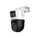 Dahua DH-IPC-P3DP-3F-PV-0280B/0600B Cámara exterior con doble lente y movimiento giratorio e inclinable Wi-Fi 3+3 MP