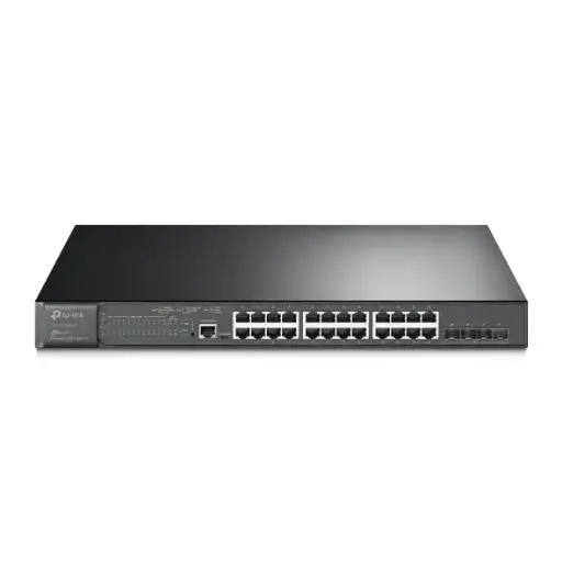 TP-Link TL-SG3428XMP Switch JetStream administrable 24 puertos Gigabit PoE+ con uplinks 10G