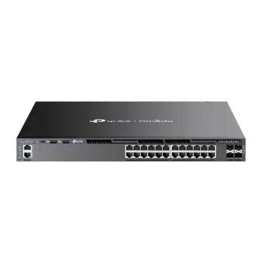 TP-Link SG6428XHP Switch JetStream administrable 24 puertos Gigabit PoE+ con uplinks 10G