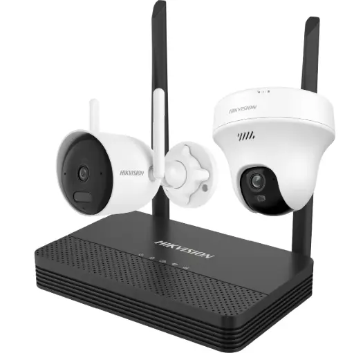 Hikvision NKS4245WBTH Kit CCTV WiFi con NVR y cámaras