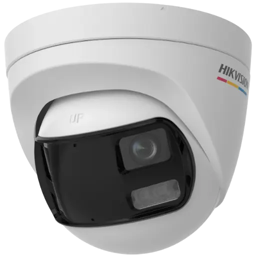 Hikvision DS-2CE72KF3TP-DLS Cámara domo TurboHD 3K ColorVu con luz blanca