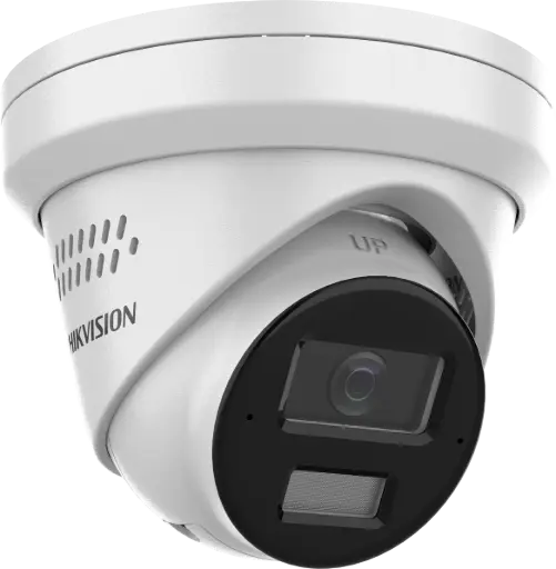 Hikvision DS-2CD2383G2-LI2U/SRB Cámara IP domo 8MP AcuSense con audio y luz híbrida