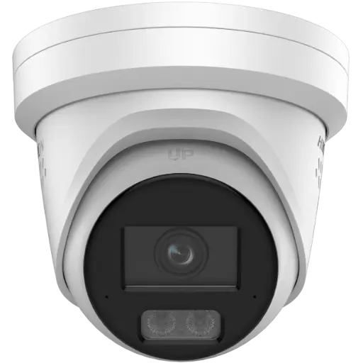 Hikvision DS-2CD2347G3-LIS2UY/SRB Cámara IP domo 4MP AcuSense con audio y luz híbrida