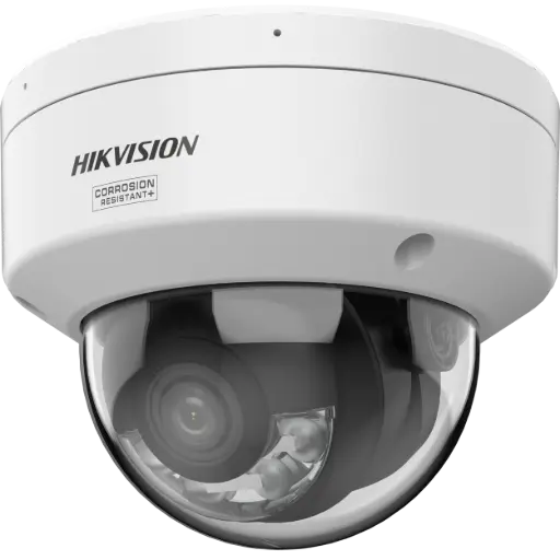 Hikvision DS-2CD2187G3-LIS2UY Cámara IP domo 8MP AcuSense con audio y luz híbrida