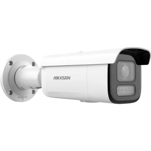 Hikvision DS-2CD2643G2-LIZS2U/SRB Cámara IP bullet 4MP varifocal motorizada AcuSense con audio