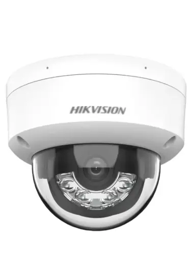 Hikvision DS-2CD2143G2-LI(S)(2U) Cámara IP domo 4MP AcuSense con audio y luz híbrida